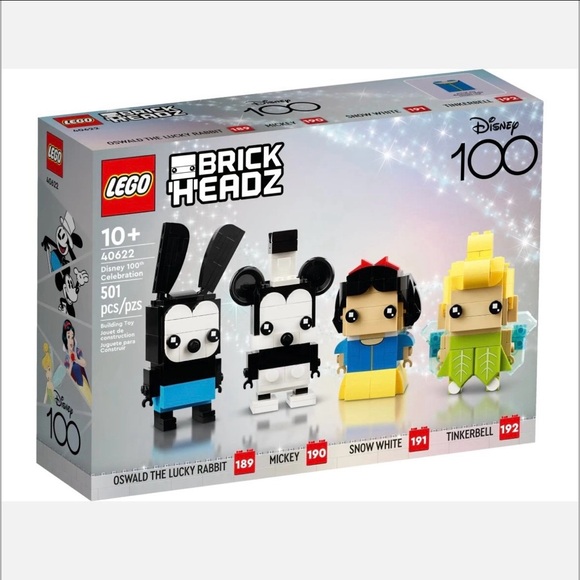 Lego Other - NWT LEGO® BrickHeadz Disney 100th Celebration